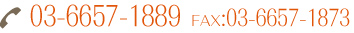 03-6657-1889 FAX:03-6657-1873